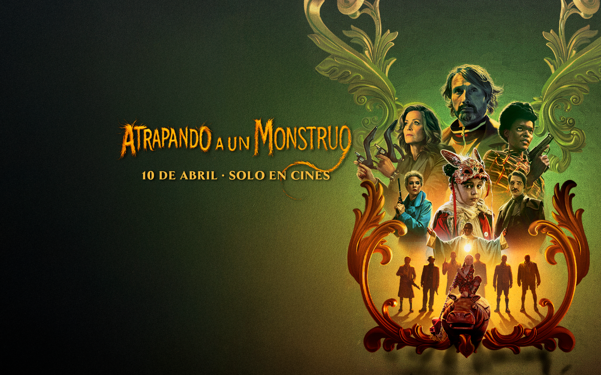 'Atrapando a un monstruo', protagonizada por Mads Mikkelsen, Sigourney Weaver y Sophie Sloan, llega el 10 de abril a nuestros cines